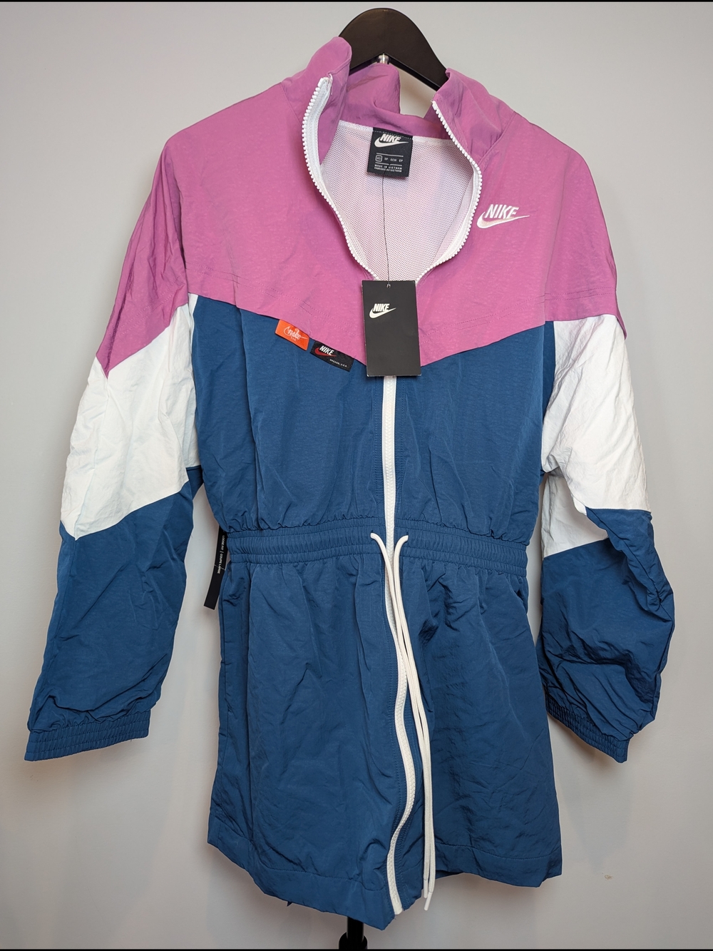 NWT Nike Sportswear Women's Size XS Icon Clash Woven Track Jacket Colorblock